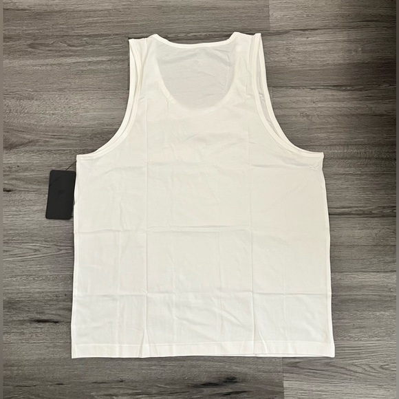 Fabletics Men's The 24-7 Sleeveless Tank Shirt See and Be Seen Size XL White - Picture 9 of 9